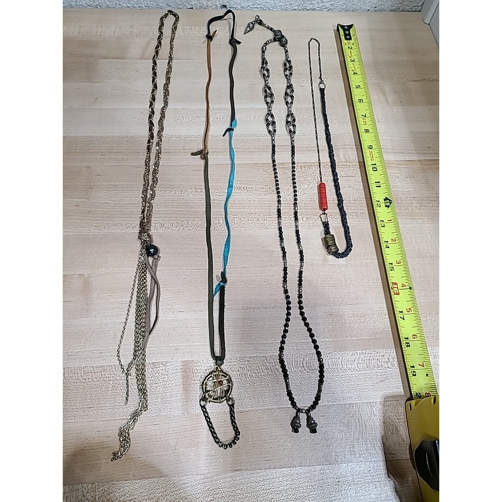 Lot Necklace Pendants Charms Bohemian Bali Silvertone Navajo Dreamcatcher